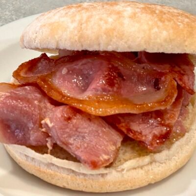 bacon bun