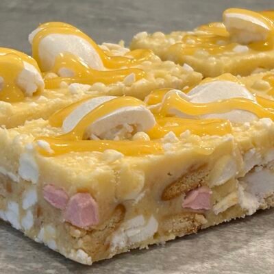 lemon meringue rocky road
