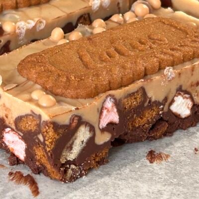 biscoff rocky road