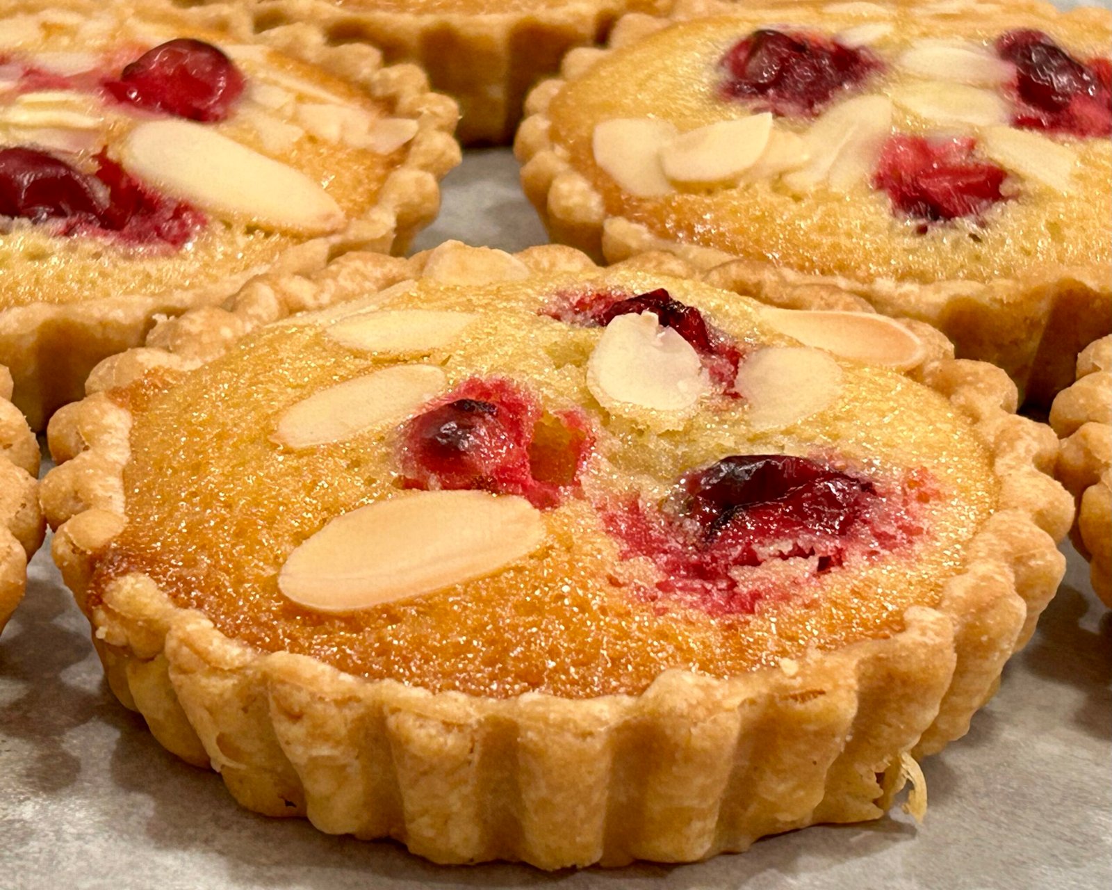 orange & cranberry bakewell tart orange & cranberry bakewell tart