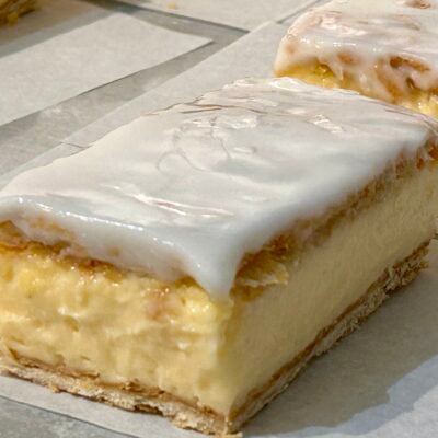 vanilla custard slice