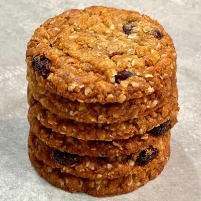 raisin oat biscuits