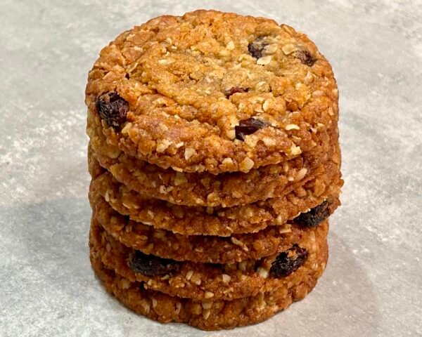 raisin oat biscuits