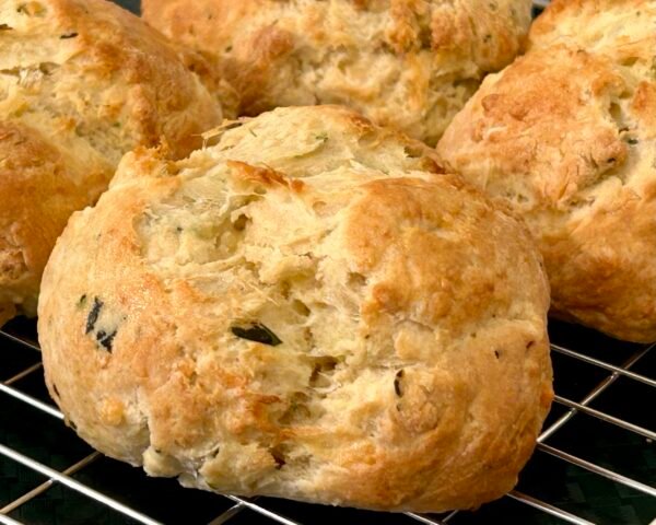 mature cheddar & chive scone mature cheddar & chive scone