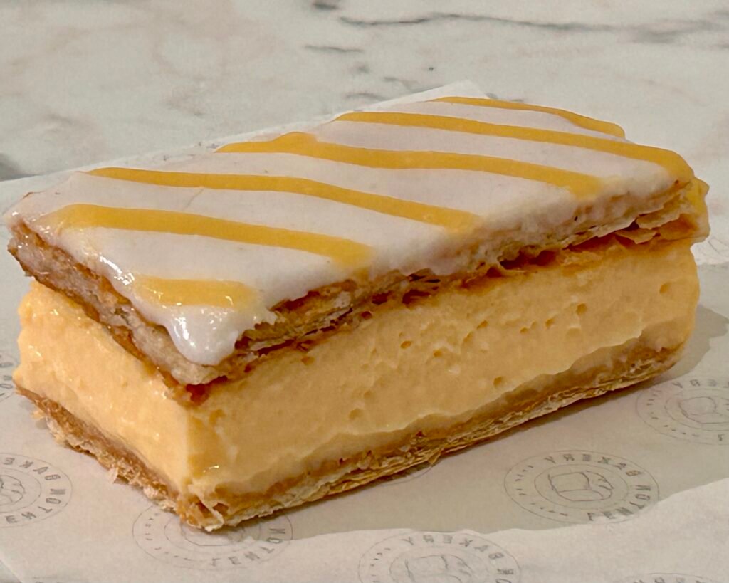 custard slice lemon