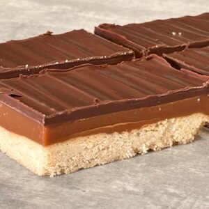 Click & Collect tray bake millionaires caramel shortbread