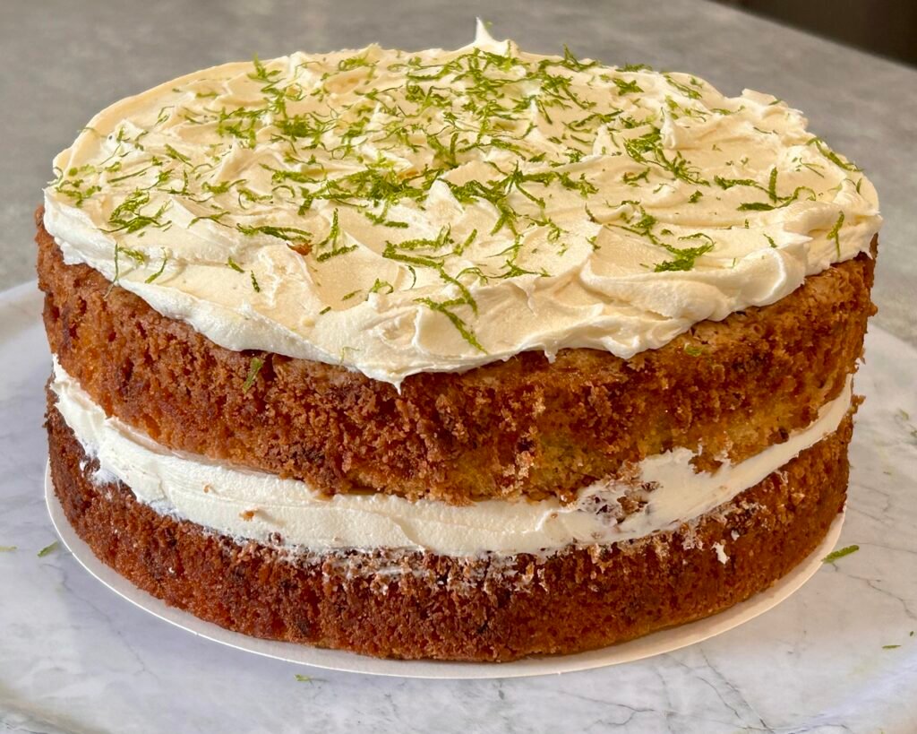 courgette & lime cake