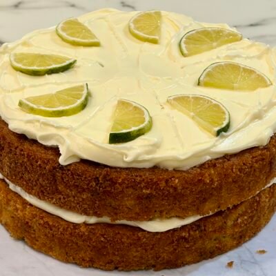 Courgette & Lime Cake - Slice (gluten free)