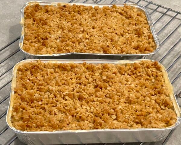 apple crumble (serves 2) apple crumble (serves 2)