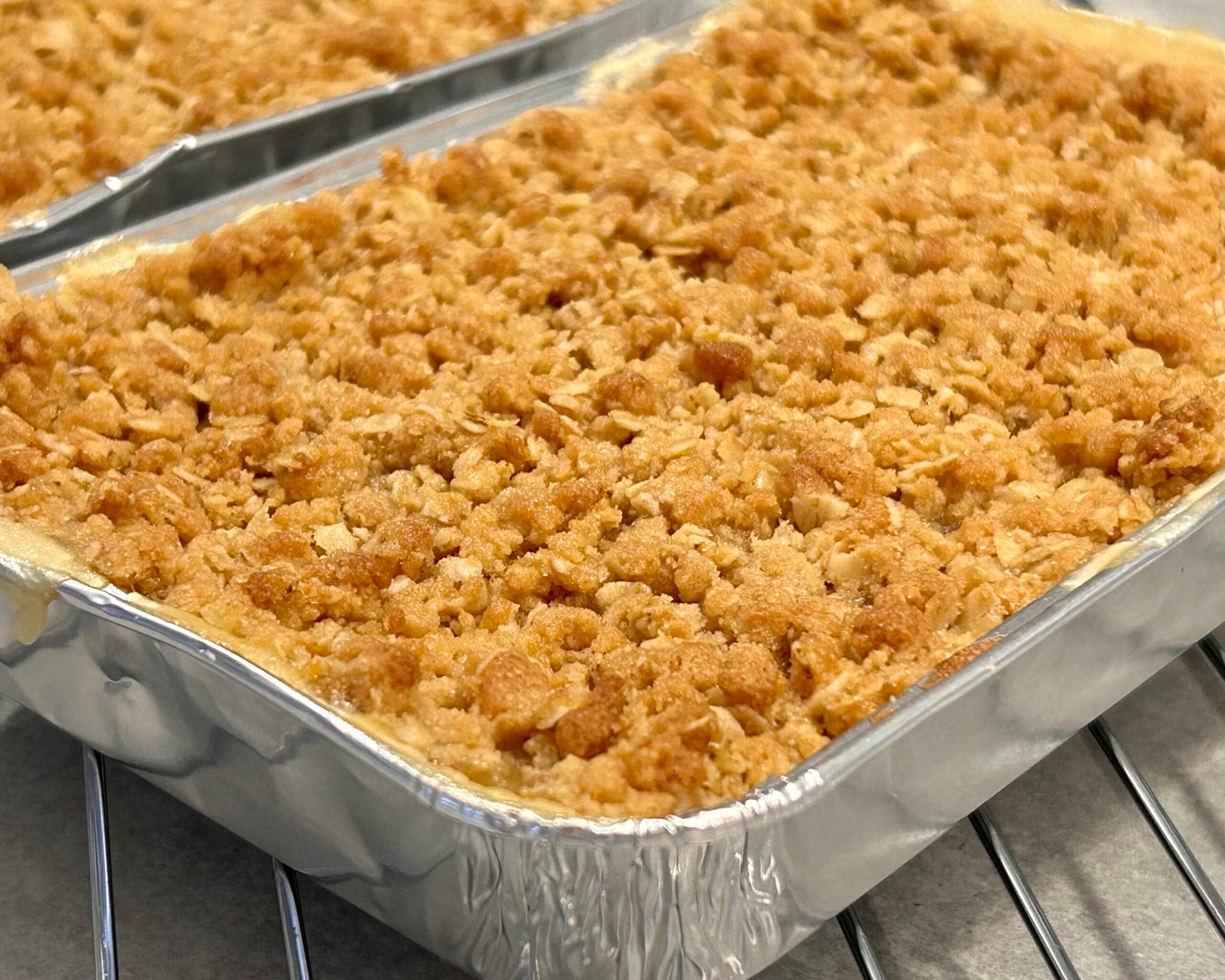 apple crumble (serves 2) apple crumble (serves 2)