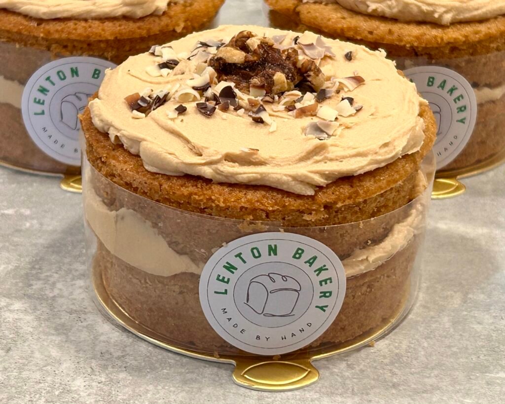 coffee walnut cake