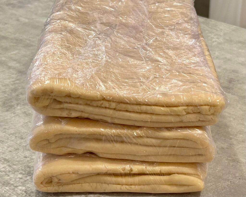 homemade puff pastry