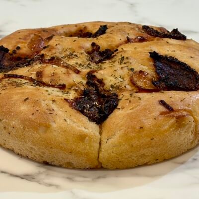 bread sun dried tomato focaccia