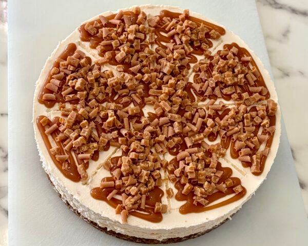 caramel cheesecake