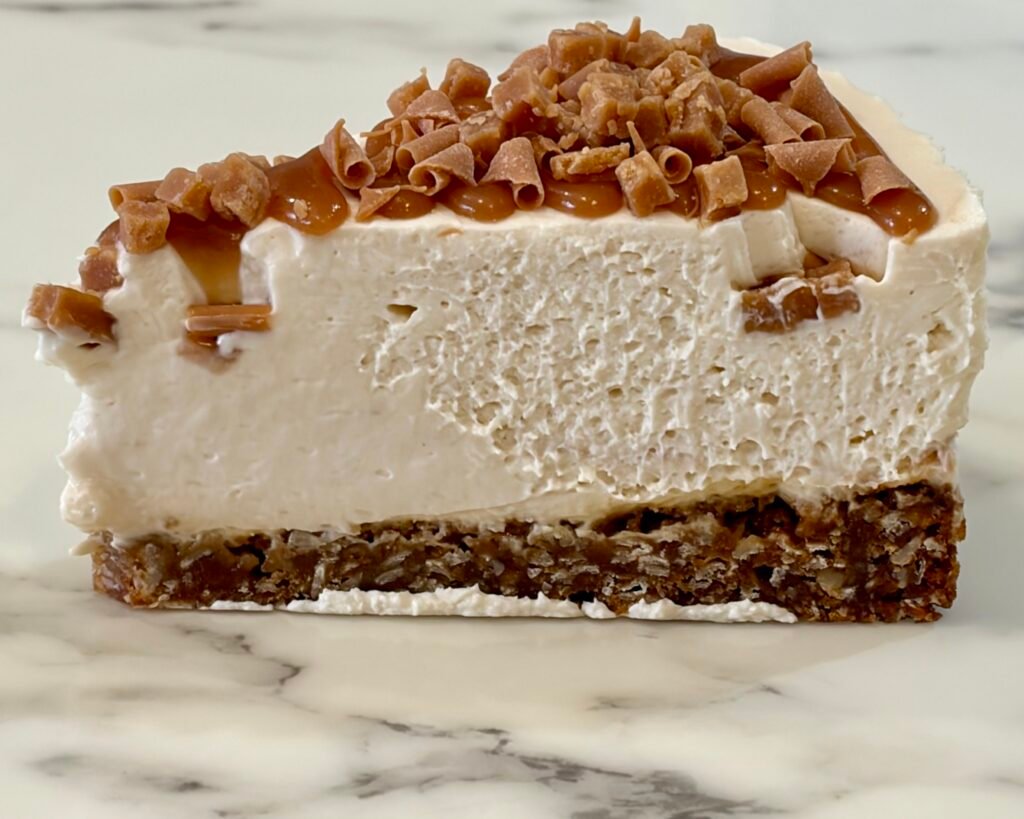 caramel cheesecake
