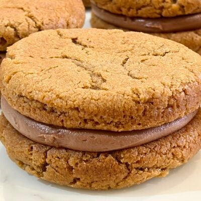 peanut butter sandwich biscuit