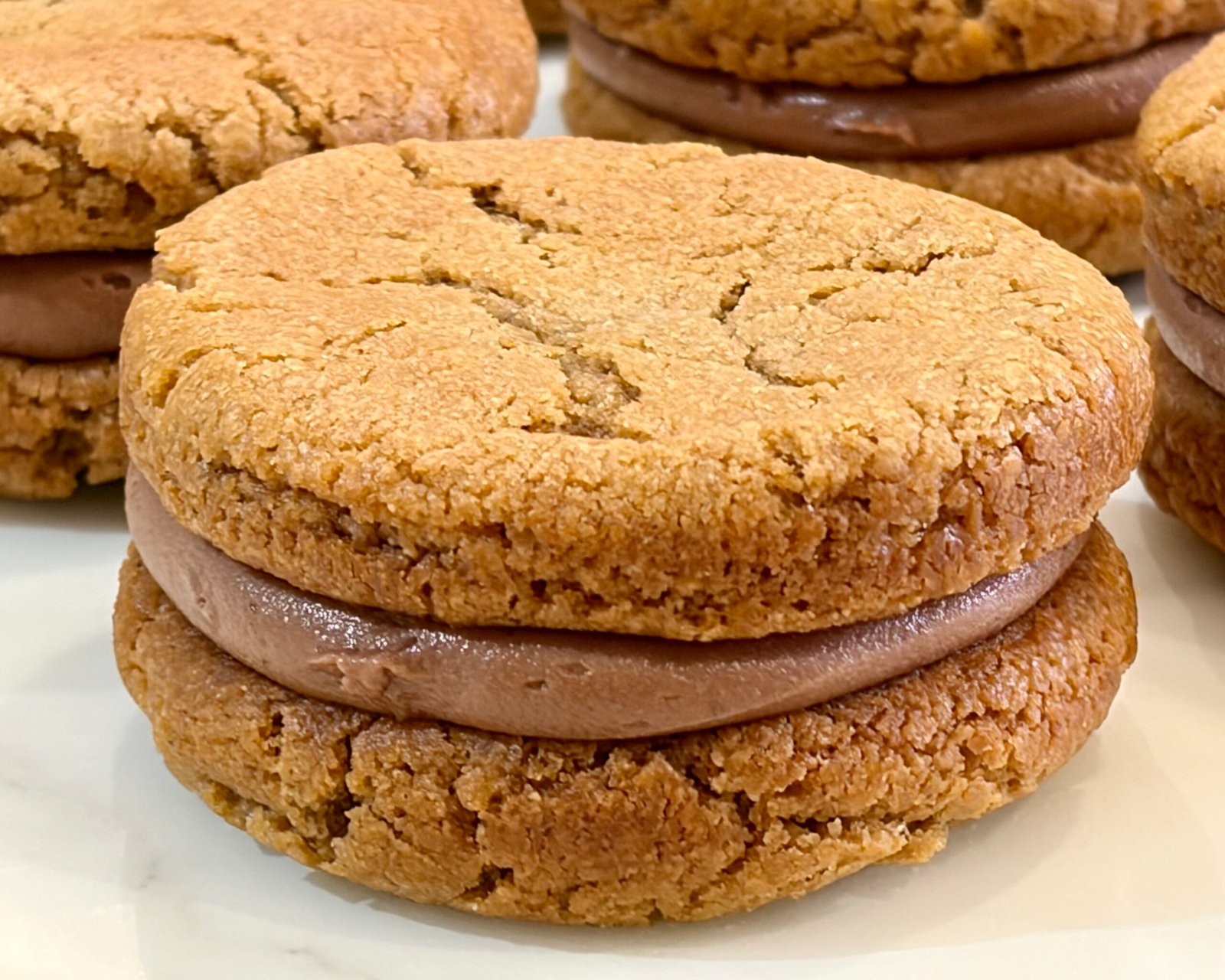 peanut butter sandwich biscuit