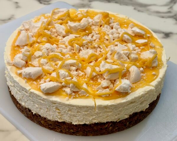 lemon meringue cheesecake